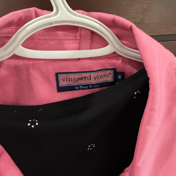 Vintage vineyard vines trench spring jacket pink - Picture 3 of 3